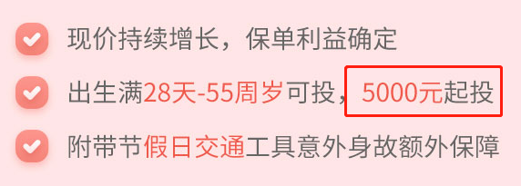 增额终身寿险