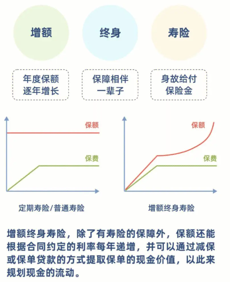 增额终身寿险的定义