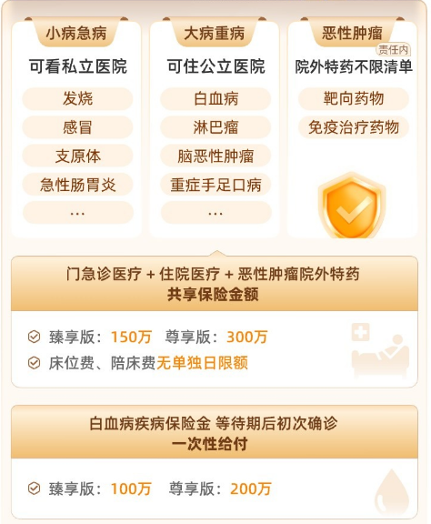 尊享宝贝2025少儿高端医疗险核心保障