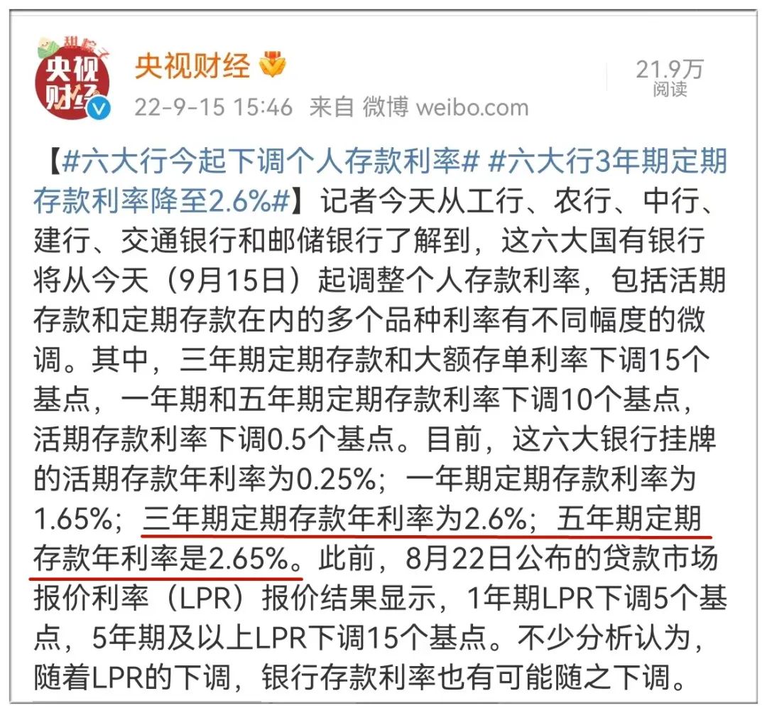 银行存款利率 银行存款利率