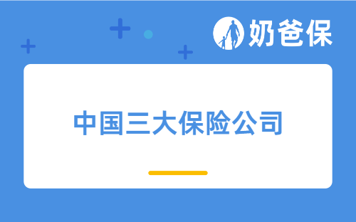 中国三大保险公司是哪些公司？如何判断保险公司的规模大小？