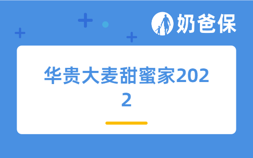 华贵大麦甜蜜家2022定期寿险保障如何？有哪些亮点？