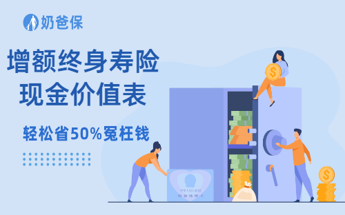 保险科普：增额终身寿险现金价值表怎么看？