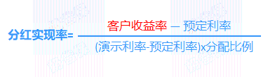 分红实现率计算公式