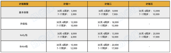 新燕宝2024儿童高端医疗险保费