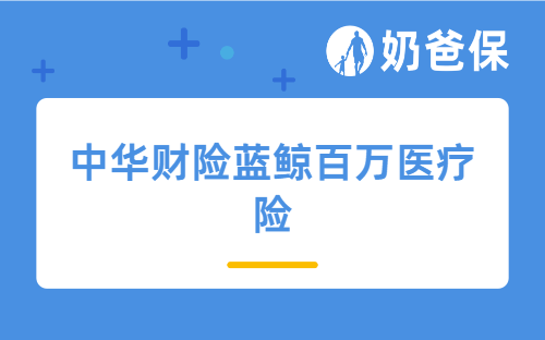 中华财险蓝鲸百万医疗险有哪些亮点？中华财险怎么样？