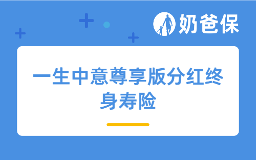 一生中意尊享版分红终身寿险是哪个公司的？实力强吗？