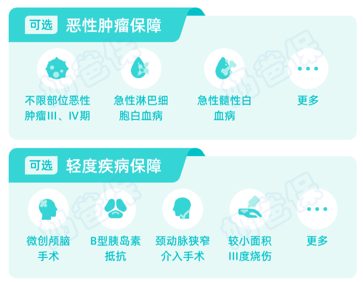 珊瑚1号失能收入损失险癌症和轻度疾病保障