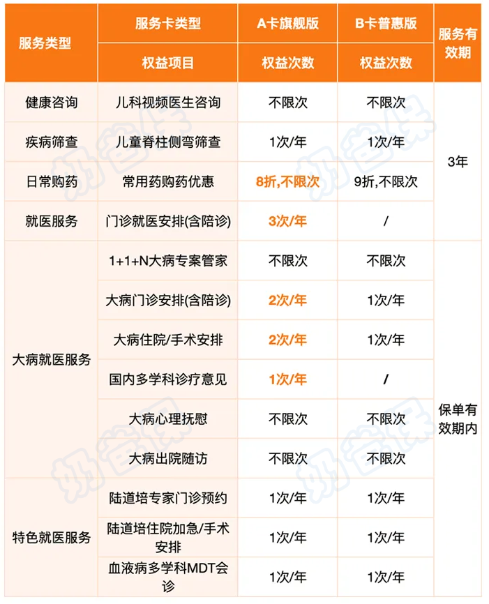 大黄蜂13号旗舰版儿童重疾险增值服务