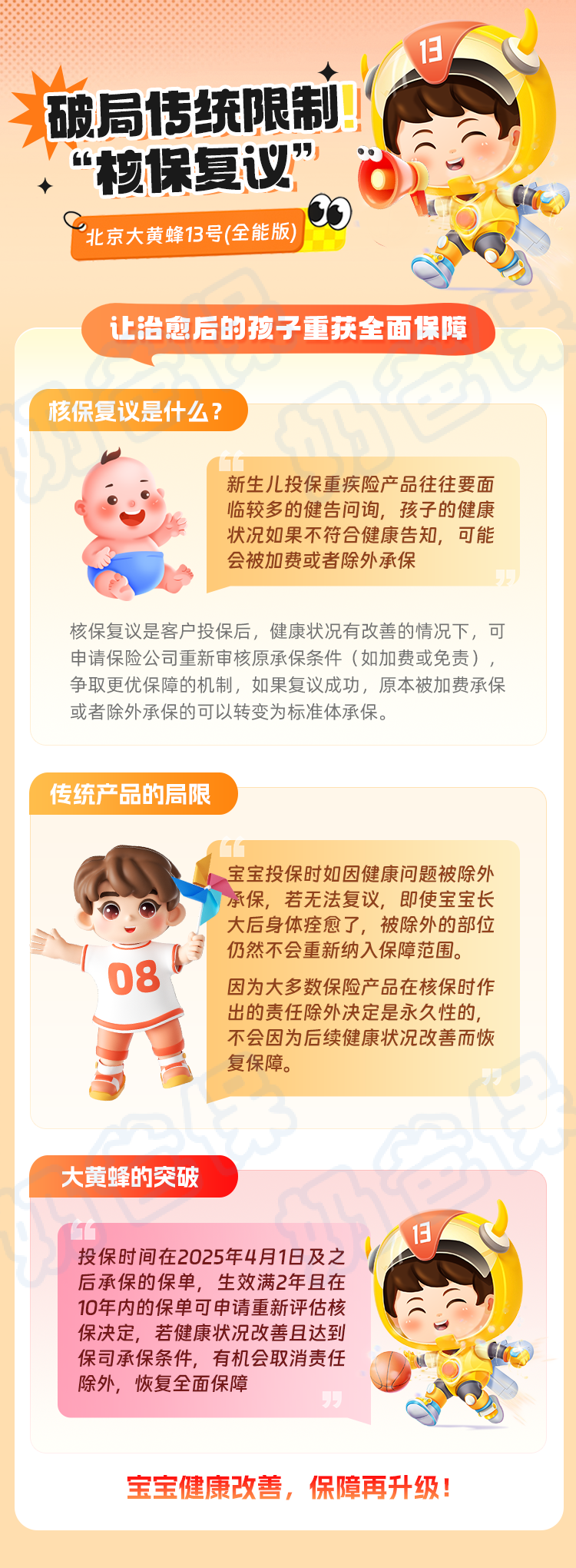 大黄蜂13号全能版核保放宽