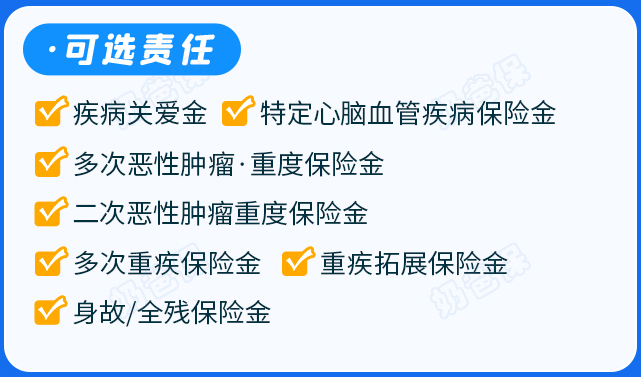 完美人生7号可选保障