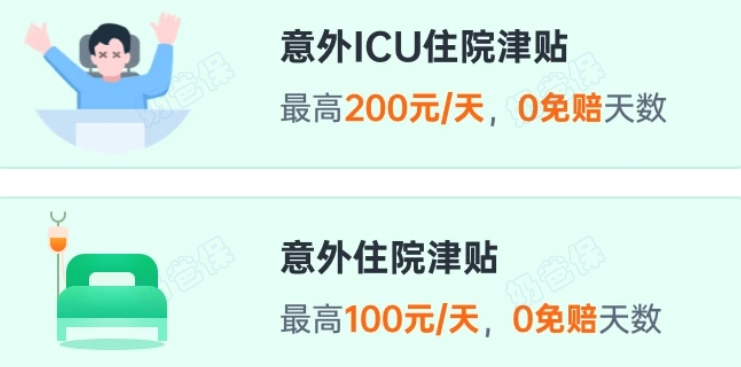 孝心安5号意外住院津贴