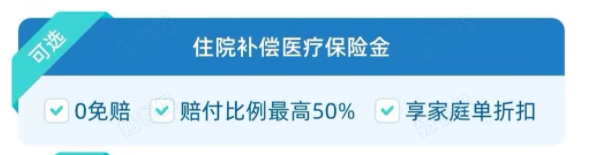 蓝医保好医好药版住院补偿医疗